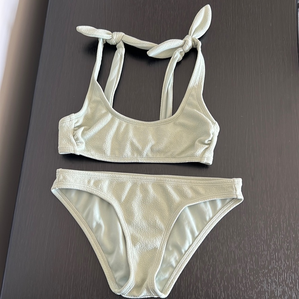 NWOT * Xhilaration Sage Green Bikini Set in Size XS